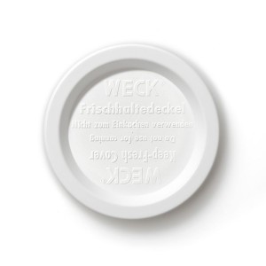 Víčko plastové Keep Fresh ke sklenicím WECK 80 mm, 5 ks