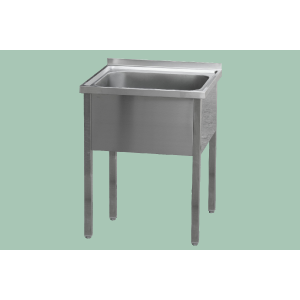 MSJ 6007 - Stůl mycí 70x60x90 - 1x dřez 50x50x32