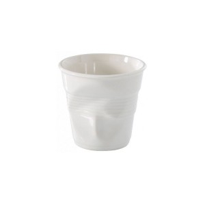 Revol Froissés pohárek 8 cl, bílý | REV-616096