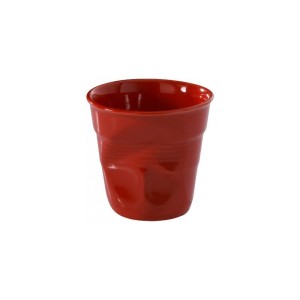 Revol Froissés pohárek 8 cl, chilli červený | REV-619088