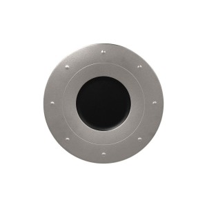 RAK Metalfusion talíř kulatý 31 cm, černostříbrný | RAK-MFGDRP31SB
