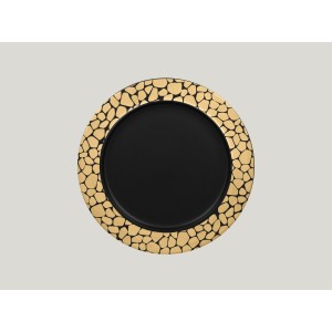 RAK Pebbles talíř mělký s okrajem 28 cm | RAK-PBNOFP28