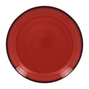 RAK Talíř mělký kulatý 31 cm, červená | RAK-LENNPR31RD