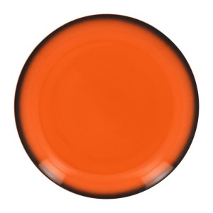 RAK Talíř mělký kulatý 31 cm, oranžová | RAK-LENNPR31OR