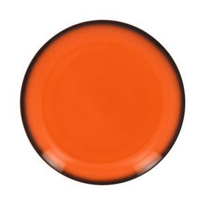 RAK Talíř mělký kulatý 29 cm, oranžová | RAK-LENNPR29OR