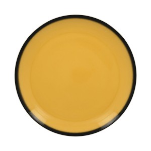 RAK Talíř mělký kulatý 29 cm, žlutá | RAK-LENNPR29NY