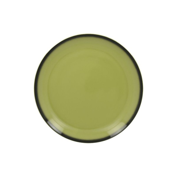 Lea talíř mělký kulatý 21 cm - zelená