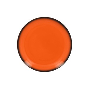 RAK Talíř mělký kulatý 21 cm, oranžová | RAK-LENNPR21OR