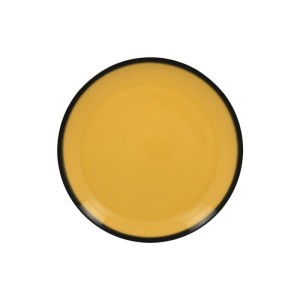 RAK Talíř mělký kulatý 21 cm, žlutá | RAK-LENNPR21NY