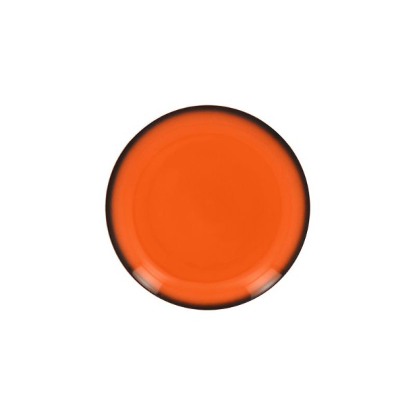 Lea talíř dezertní kulatý 15 cm - oranžová