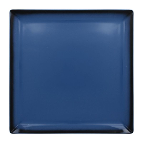 Lea talíř čtvercový 30,2 cm - modrá