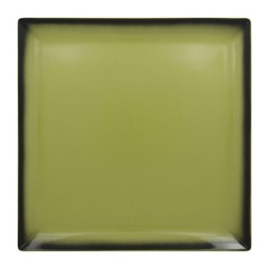 RAK Talíř čtvercový 30,2 cm, zelená | RAK-LEEDSQ30LG