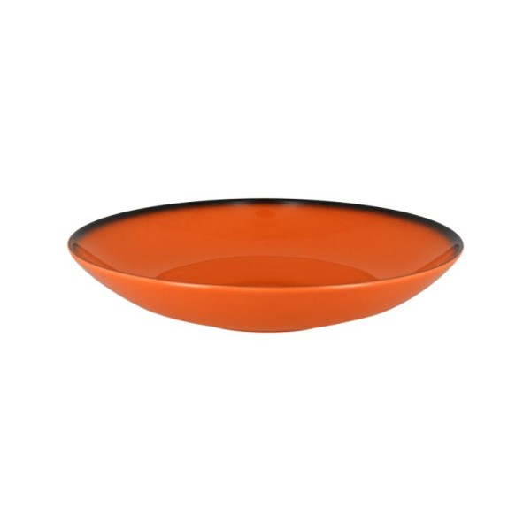 Lea talíř hluboký kulatý 120 cl - oranžová