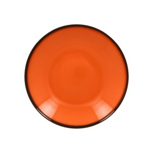 RAK Talíř hluboký kulatý 69 cl, oranžová | RAK-LENNDP23OR