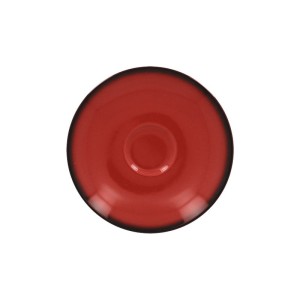 RAK Podšálek kulatý 17 cm, červená | RAK-LECLSA17RD