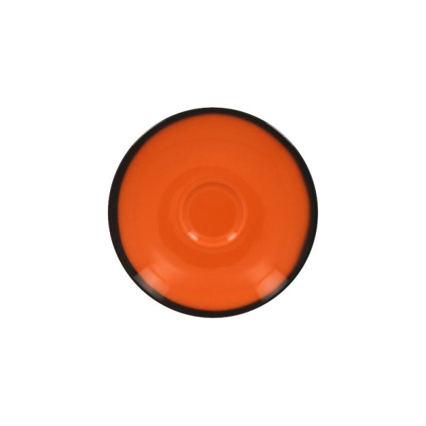 Lea podšálek kulatý 15 cm - oranžová