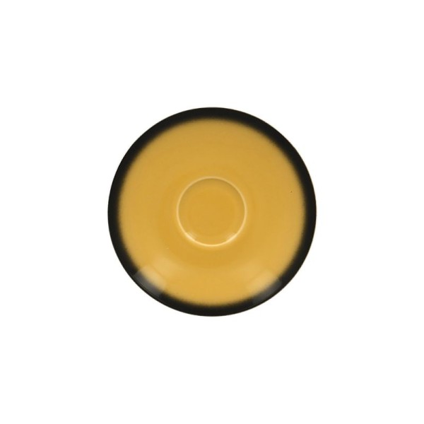 Lea podšálek kulatý 13 cm - žlutá