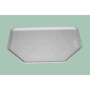 Podnos hexagonal 50x35 polyester sůl/pepř | REDFOX - RF - Podnos hexagonal 50x35
