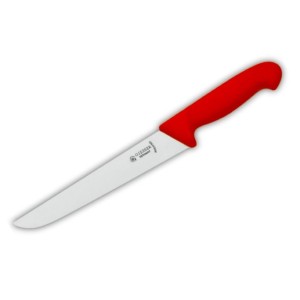 Nůž řeznický 18 cm, červený