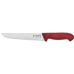 Nůž řeznický 24 cm, červený