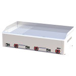 Grilovací deska 97x48 elektrická durable chrom kombinovaná stolní 400 V | REDFOX - FTHRC 90 E
