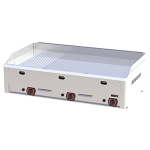 Grilovací deska 97x48 plynová durable chrom kombinovaná stolní | REDFOX - FTHRC 90 G