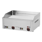FTHC 60 E - Grilovací deska 65x48 el. durable chrom. hladká, stolní 400 V