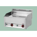 Grilovací deska 65x48 elektrická durable chrom hladká bez podestavby 400 V | REDFOX - FTHC 60 EL