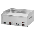 Grilovací deska 65x48 elektrická durable chrom kombinovaná stolní 400 V | REDFOX - FTHRC 60 E