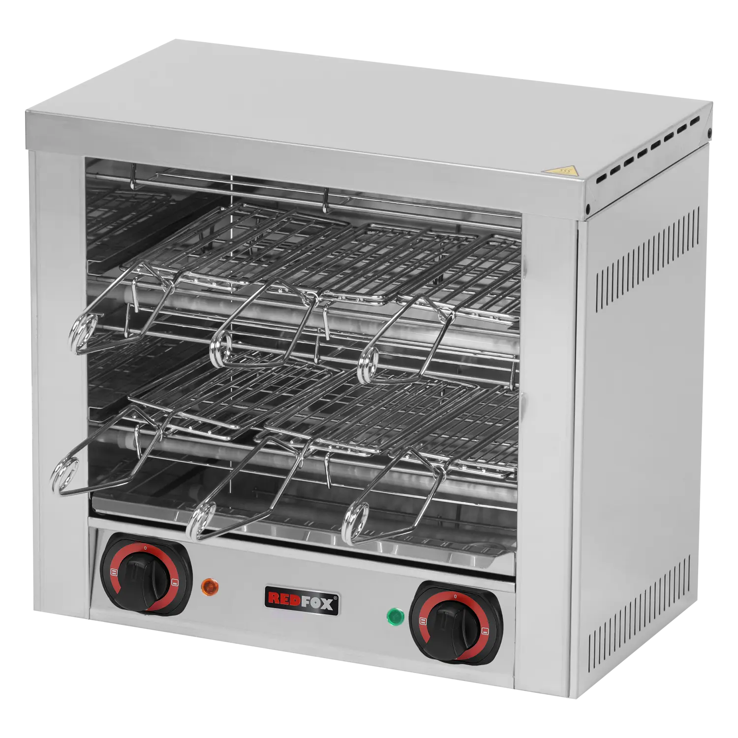 Toaster 6x kleště 2x opékací rošť | REDFOX - TO 960 GH