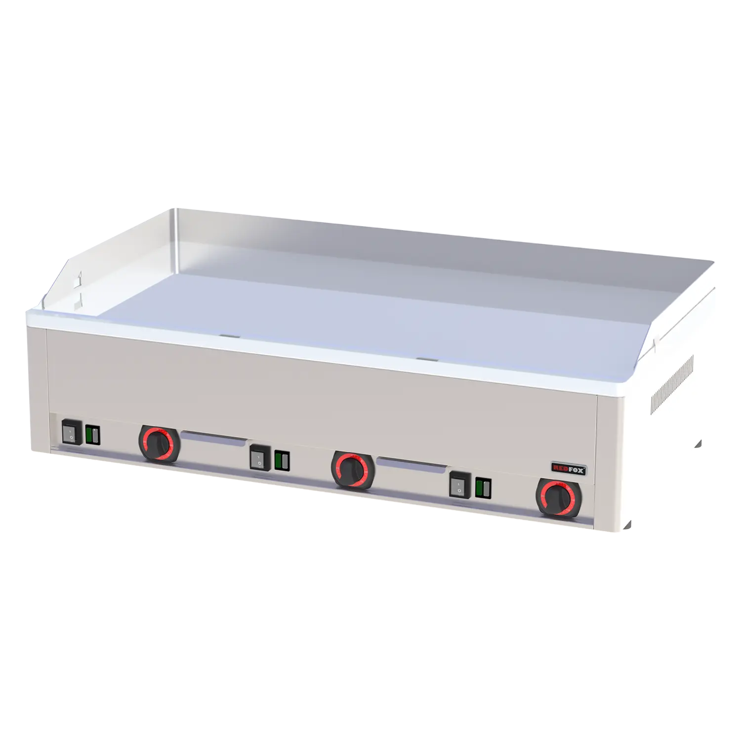 Grilovací deska 97x48 elektrická durable chrom hladká stolní 400 V | REDFOX - FTHC 90 E