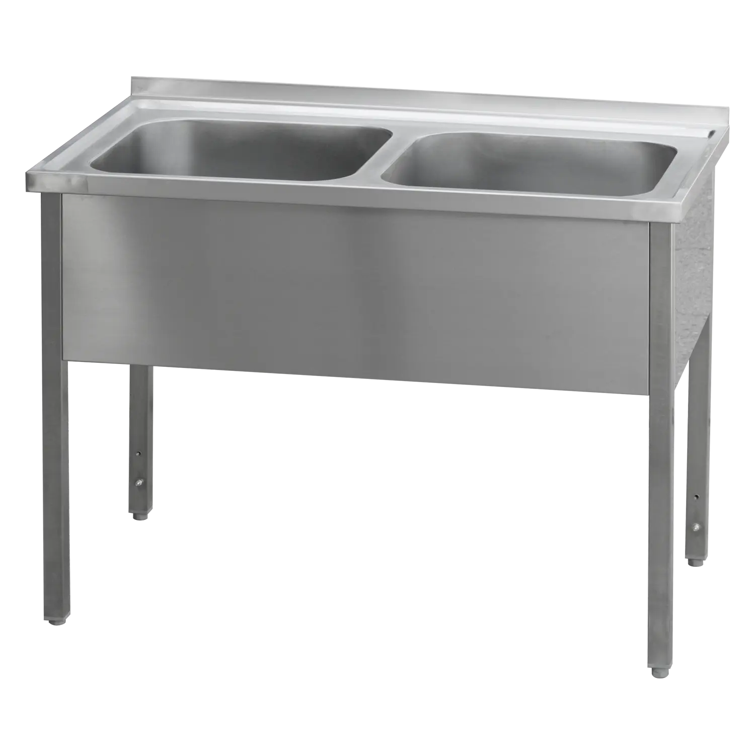 MSD 7014 - Stůl mycí 140x70x90 - 2x dřez 60x50x30