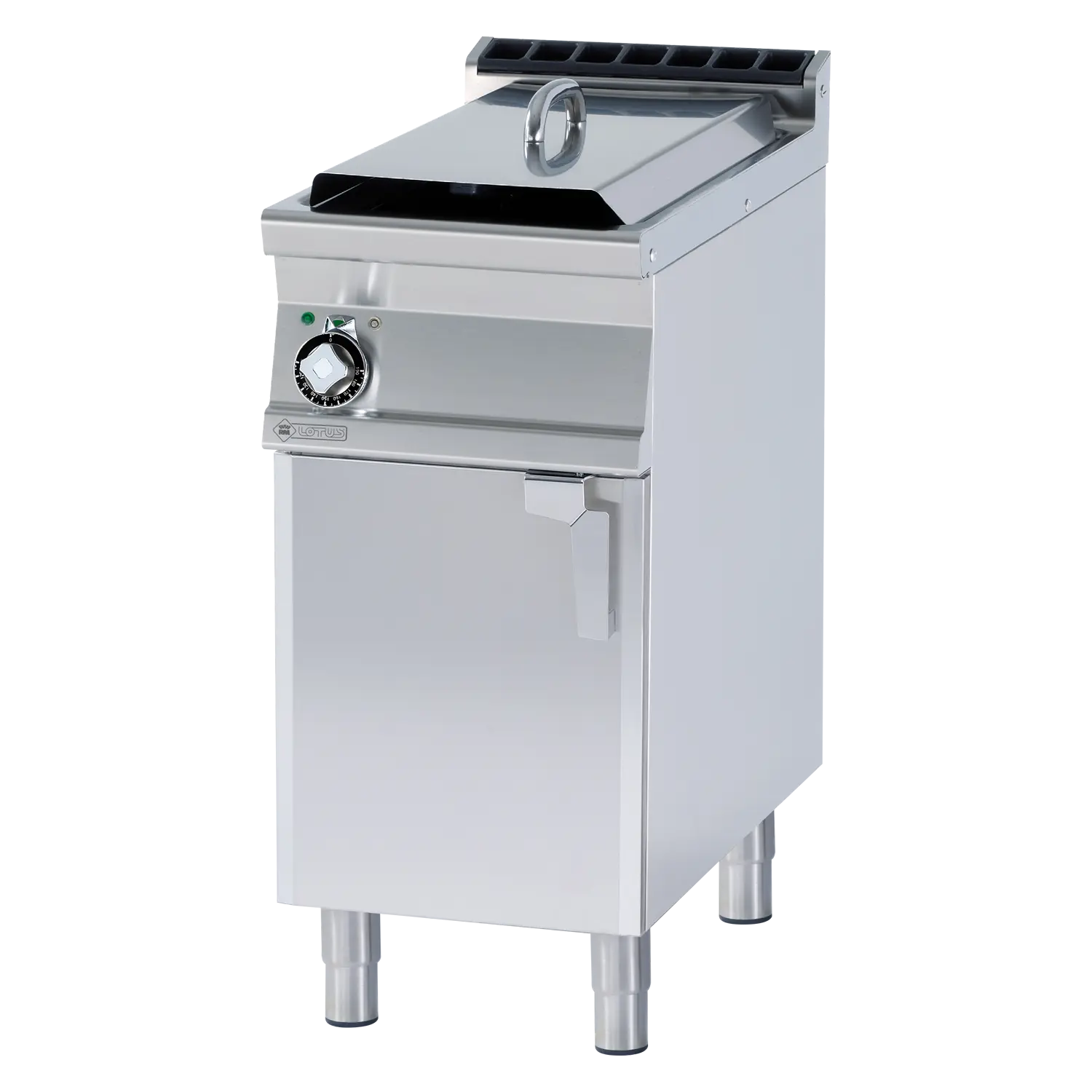 Electric fryer 0,89 kW/l, 18 l on cabinet 400 V | RM - F18-74ET