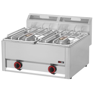 Sporák plynový 2x4,5 kW (SPSL-66-2G) | REDFOX - SP 60/2 GLS