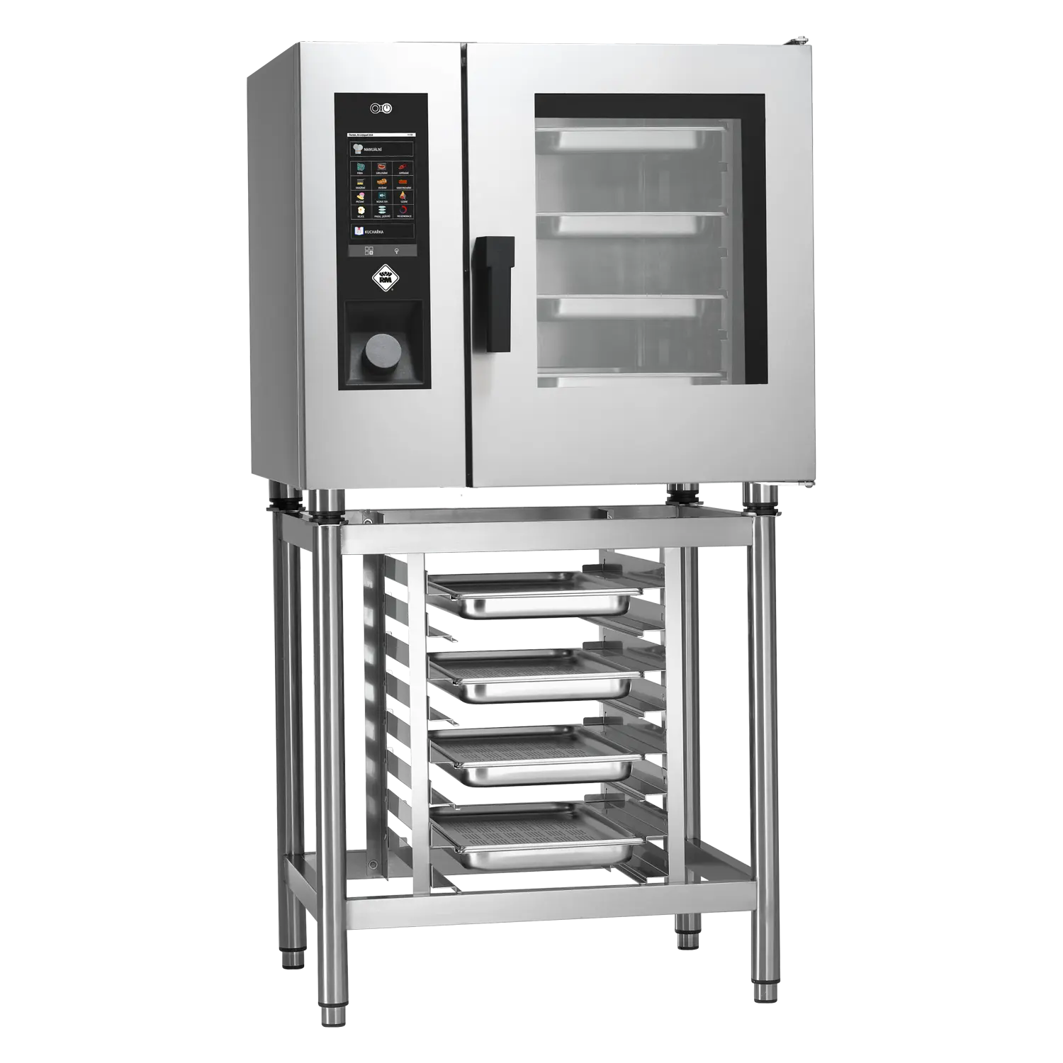 Combi convection steam oven STEAMBOX electirc 6x GN 1/1, TouchScreen, direct steam, automatic cleaning | RM - STRD 0611 E