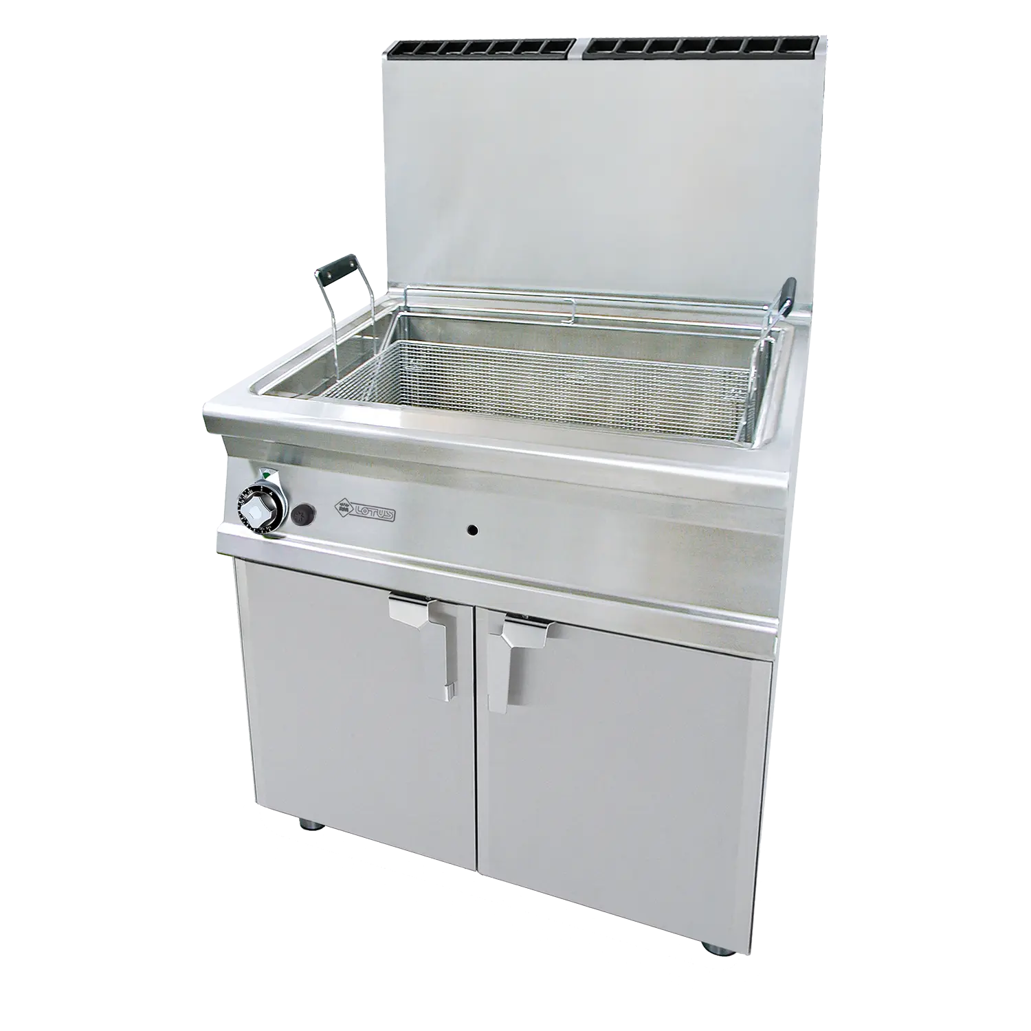 Fritéza plynová 0,98 kW/l, 45 l s podestavbou | RM - F45-78G