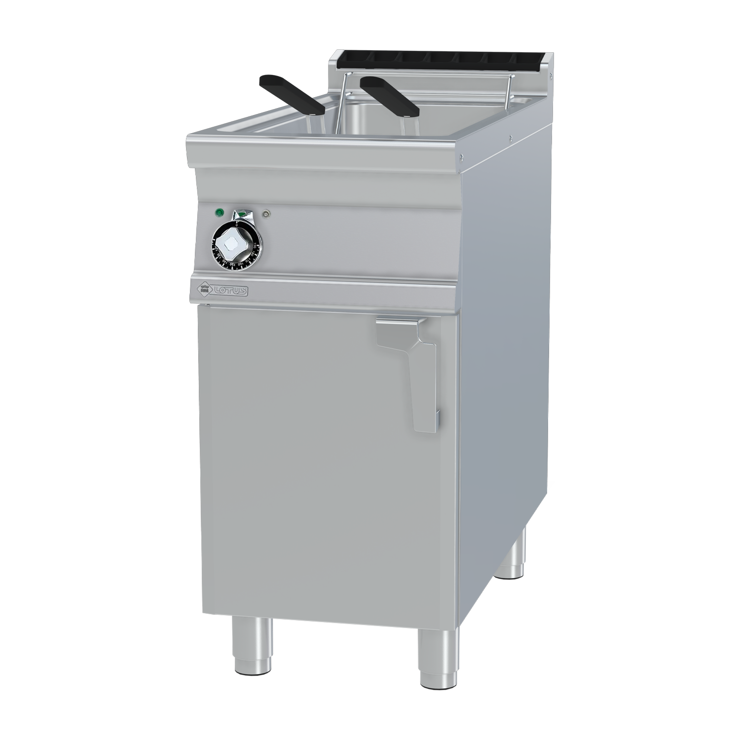 Fritéza elektrická 0,88 kW/l, 25 l s podestavbou 400 V | RM - F25-94ET