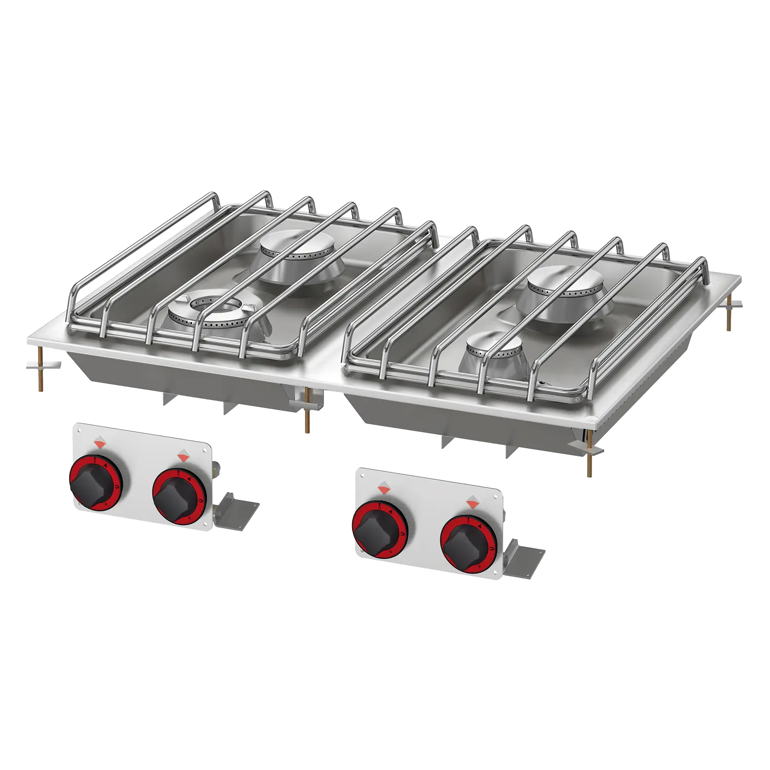 Sporák drop-in plynová 4x hořák | RM - PCD-68G