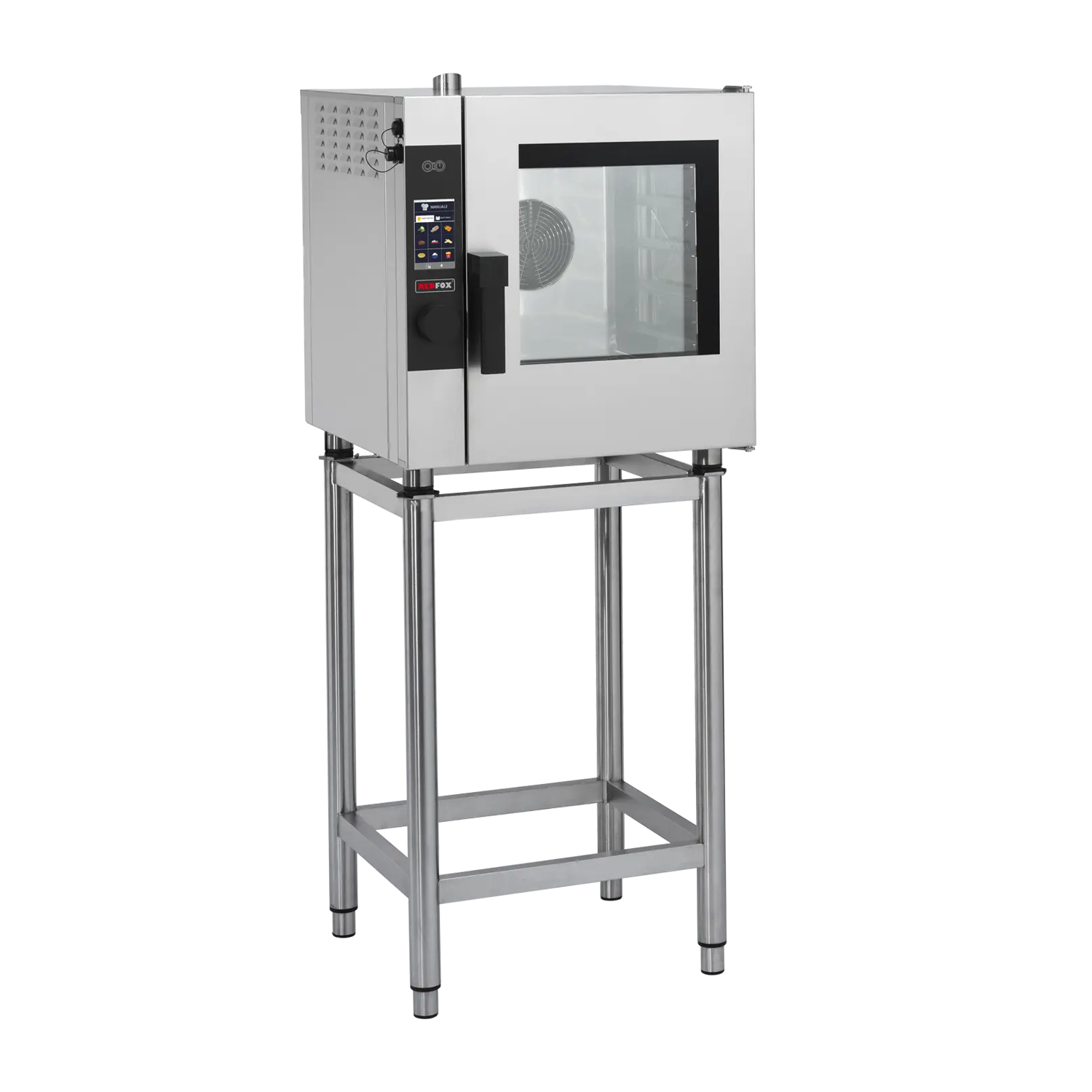 Konvektomat elektrický 5x GN 2/3 automatické mytí nástřik 230 V | REDFOX - EPD 0523 EAM