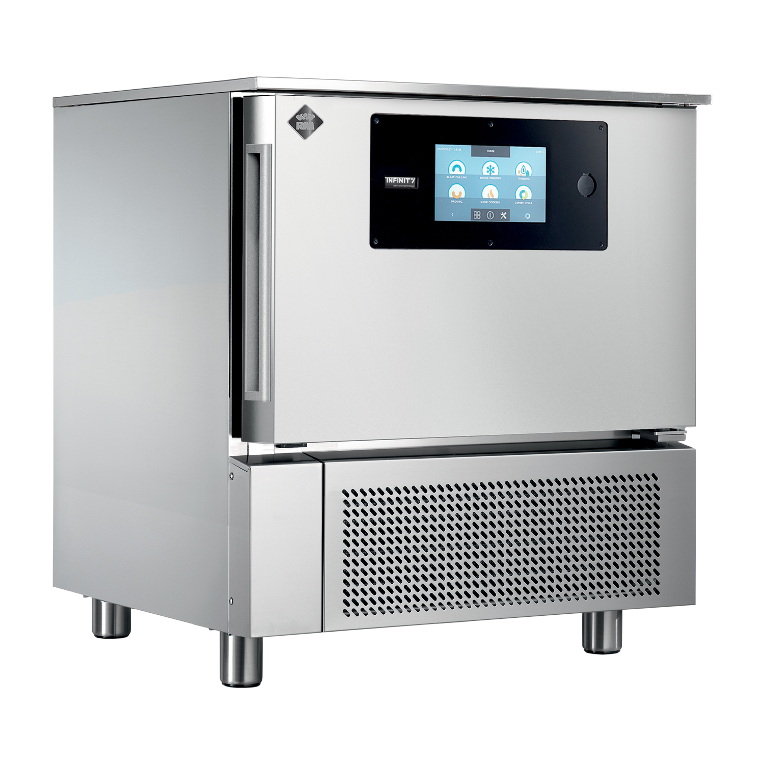 Šoker 5x GN 1/1 dotykový ovládací panel 230 V, pravé dveře | RM - ISN 0511 PD