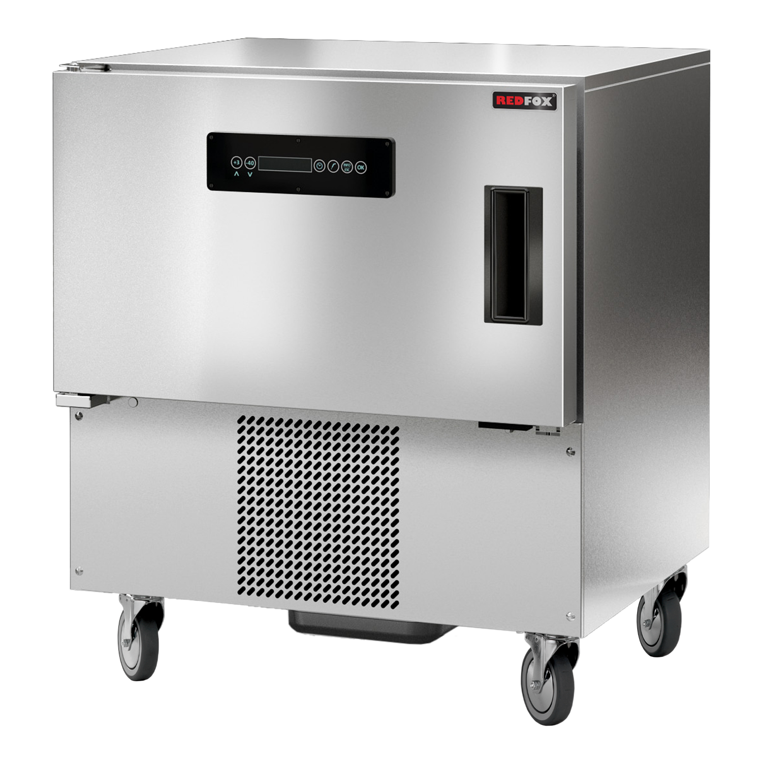 Šoker 5x GN 1/1 s kolečky a LED osvětlením | REDFOX - SHFN 0511 KL LED