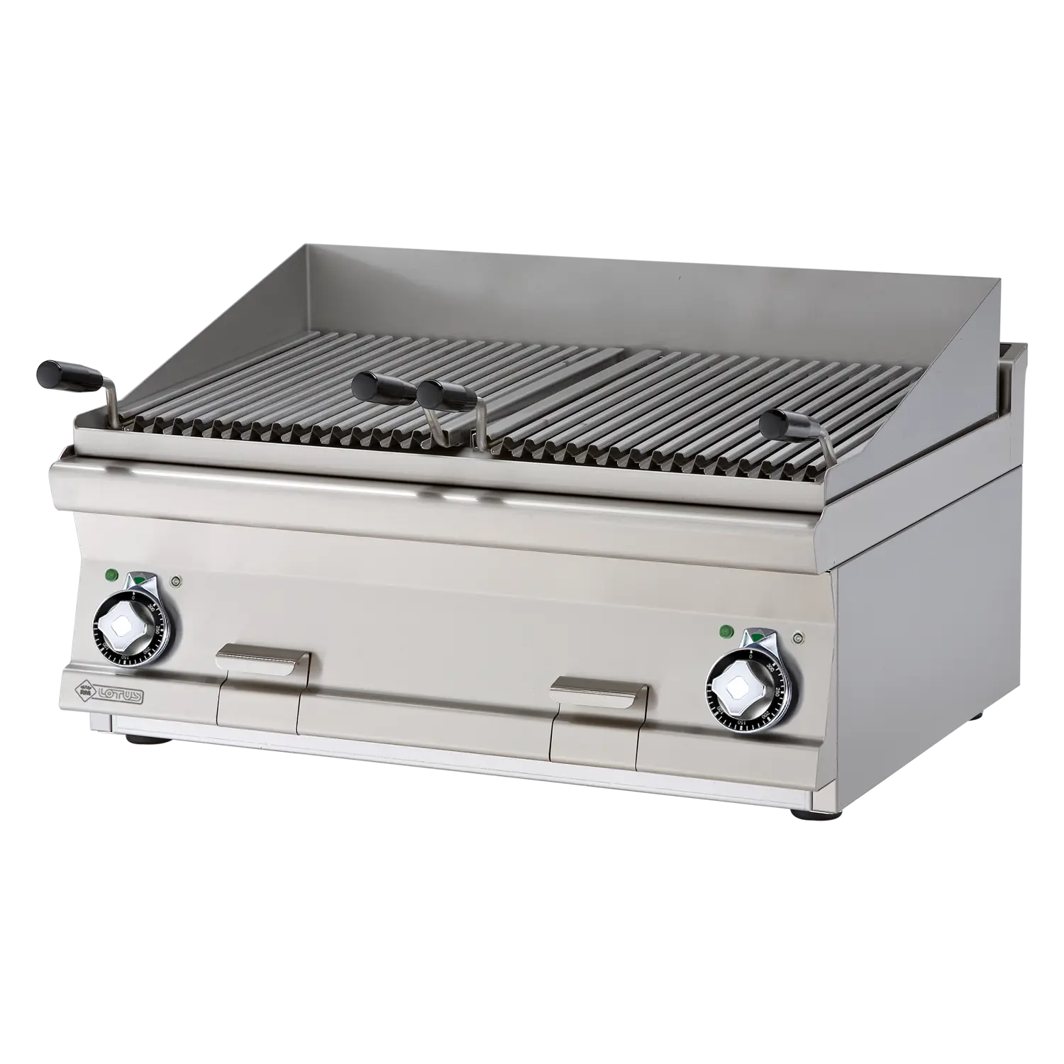 Vodní gril elektrický ohřev nepřímý dvojitý 2x 38x43 bez podestavby 400 V | RM - CWT-68ET