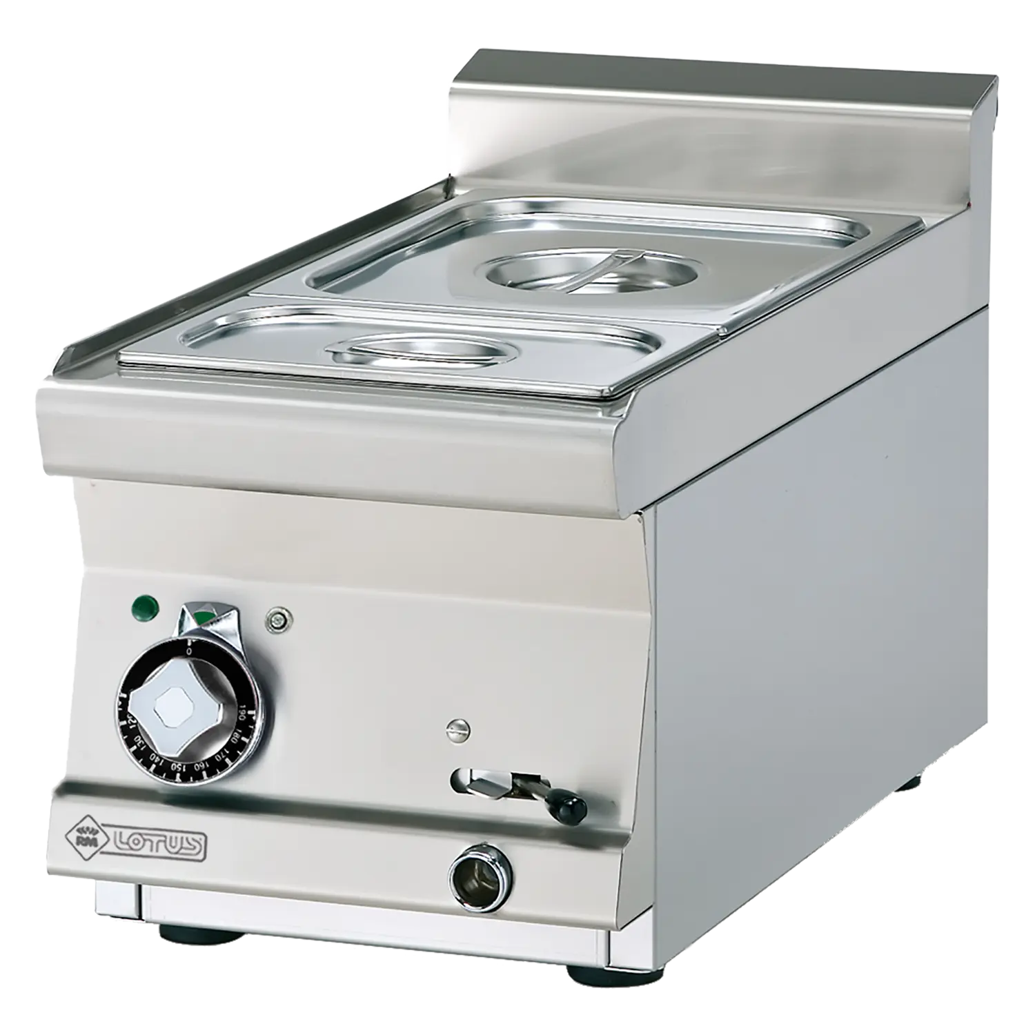 Vodní lázeň elektrická GN 1/2 + 1/4 - 150 bez podestavby  | RM - BMT-63EM