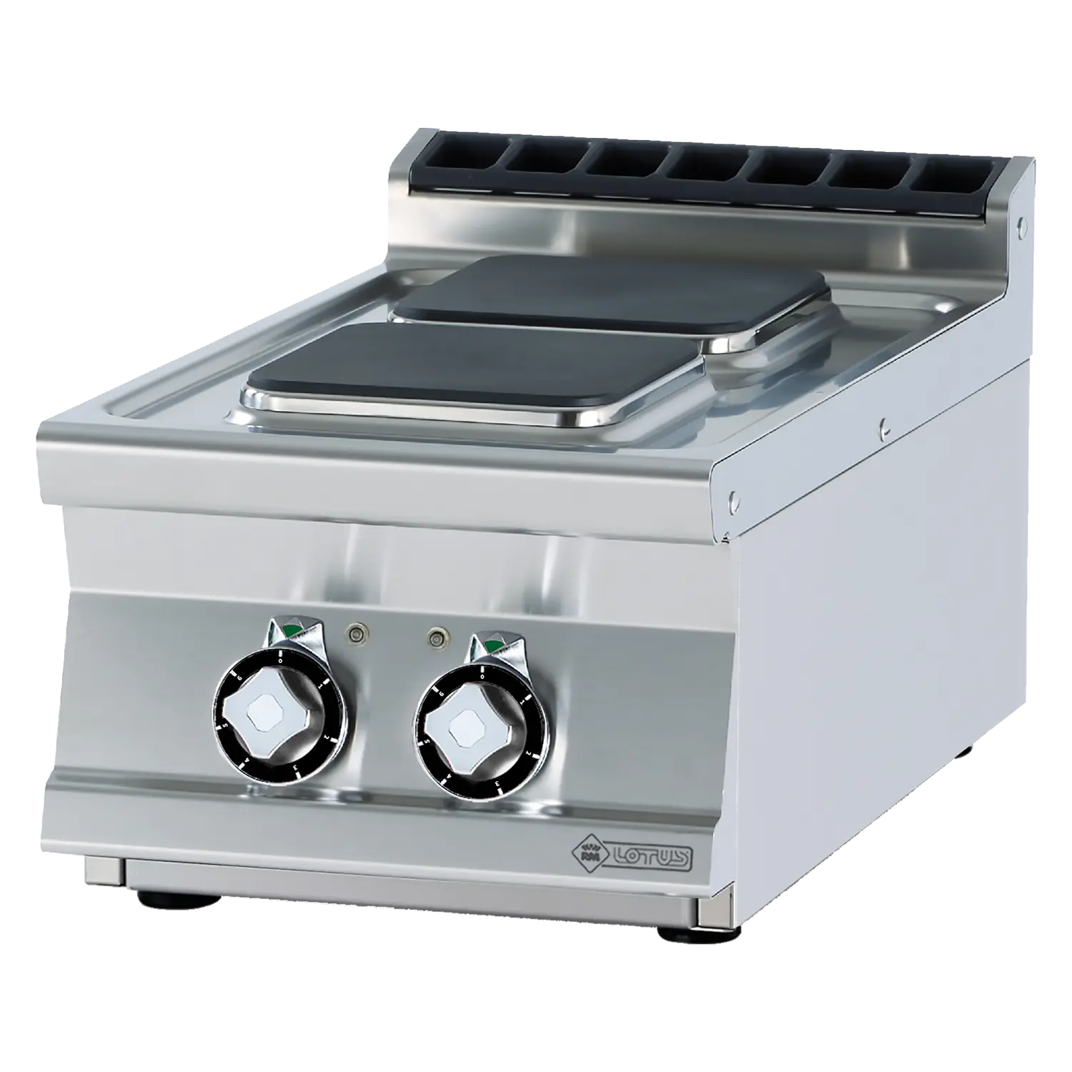 Sporák elektrický 2x plotýnka bez podestavby 400 V | RM - PCQT-74ET