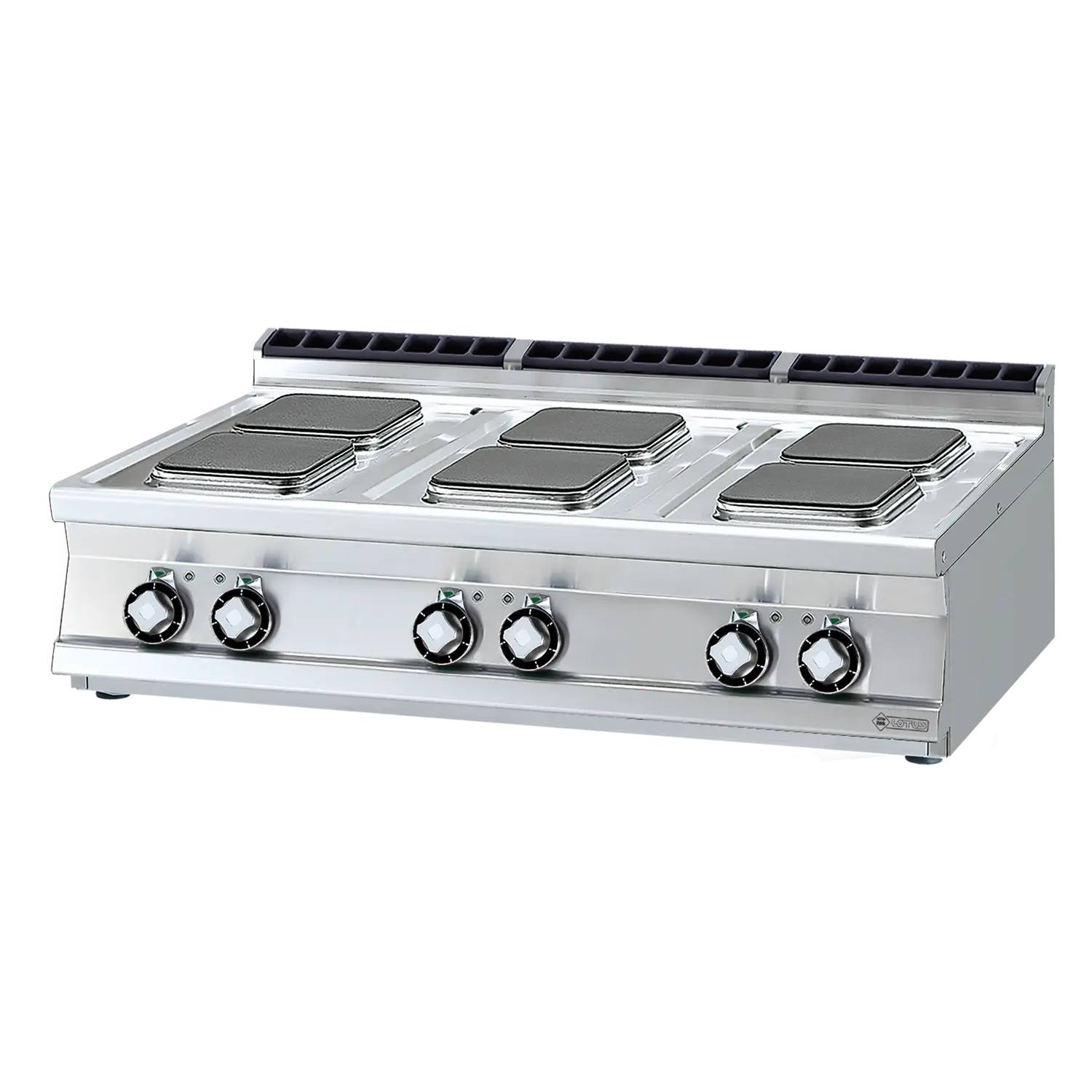 Sporák elektrický 6x plotýnka bez podestavby 400 V | RM - PCQT-712ET