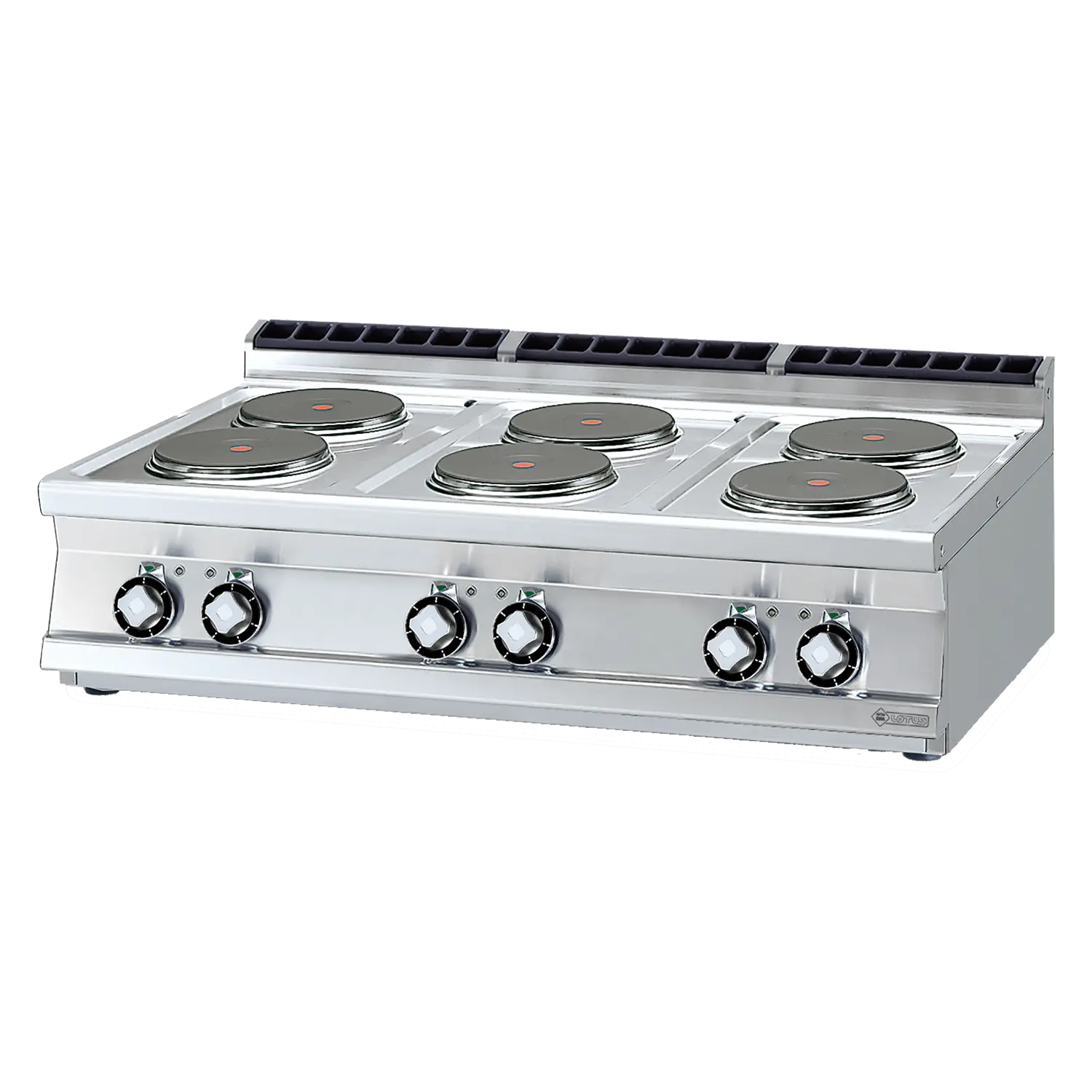 Sporák elektrický 6x plotýnka bez podestavby 400 V | RM - PCT-712ET