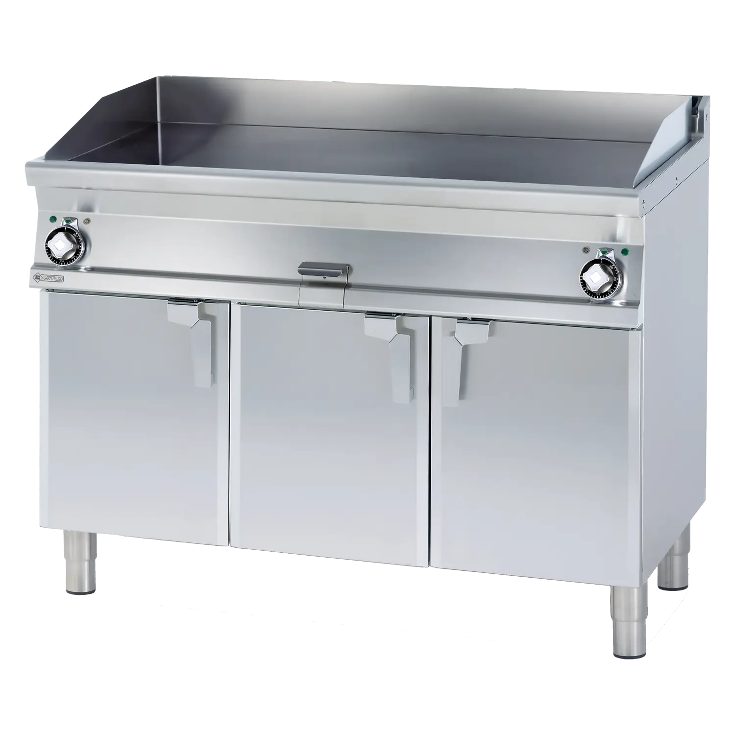 Grilovací deska 119x52 elektrická hladká s podestavbou 400 V | RM - FTL-712ET