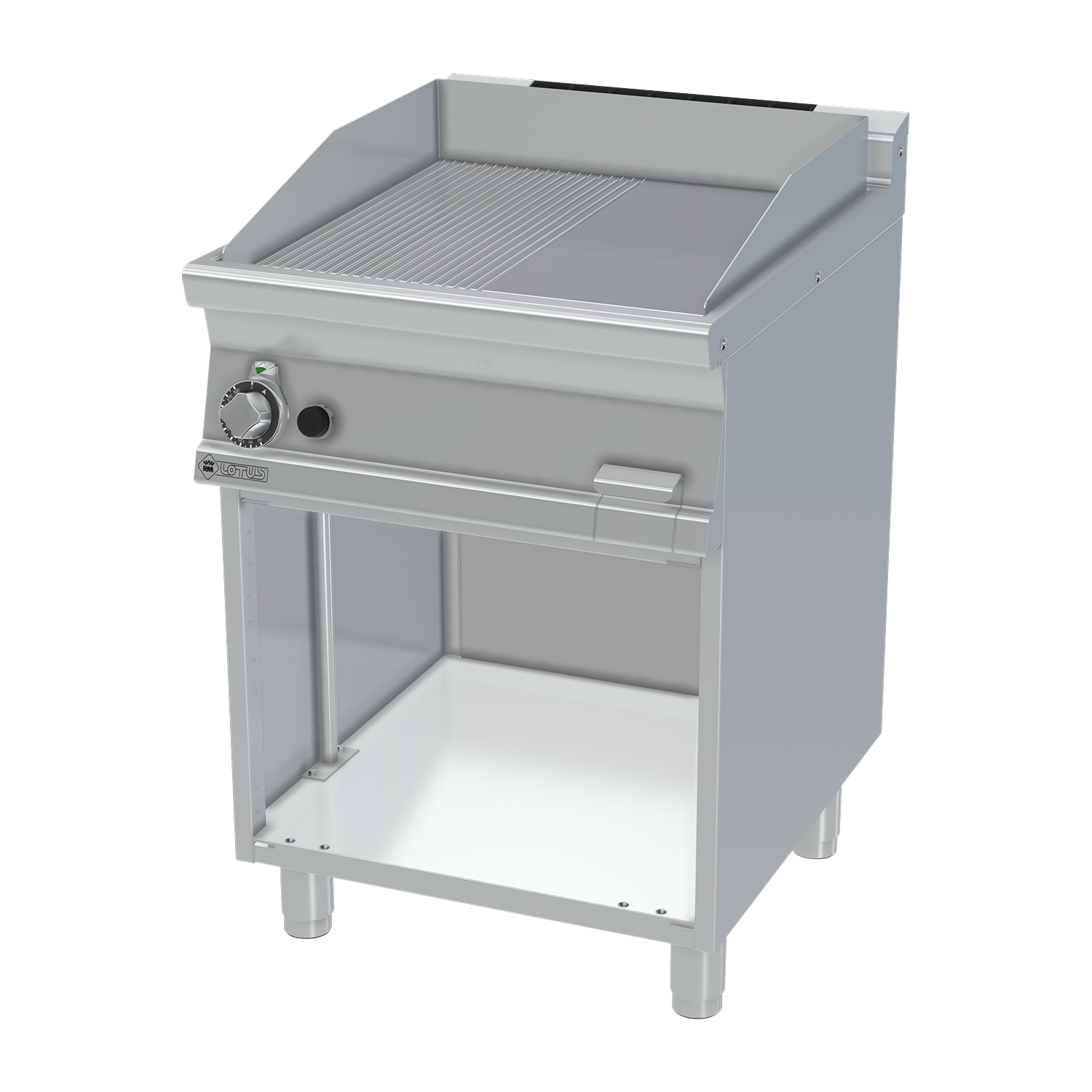 Grilovací deska 56x51 plynová kombinovaná s podestavbou | RM - FTLR-76G