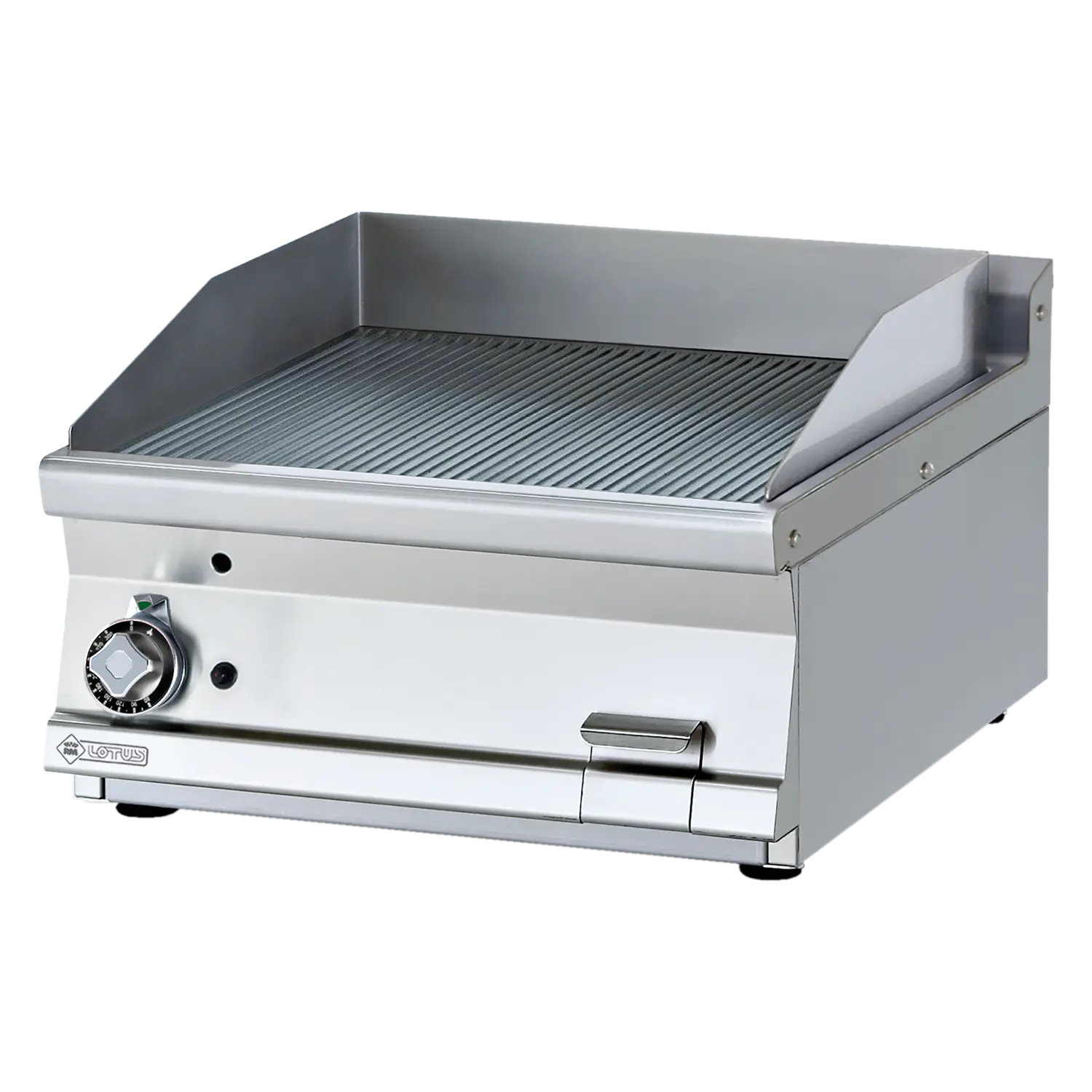 Grilovací deska 56x51 plynová rýhovaná bez podestavby | RM - FTRT-76G