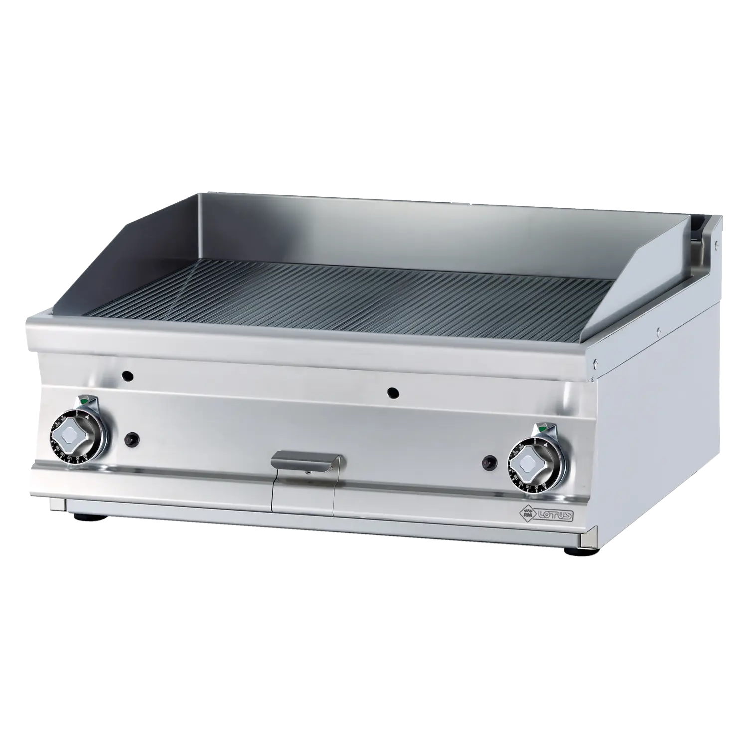 Grilovací deska 76x51 plynová rýhovaná bez podestavby | RM - FTRT-78G